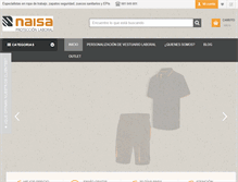 Tablet Screenshot of naisa.es