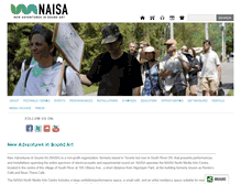 Tablet Screenshot of naisa.ca